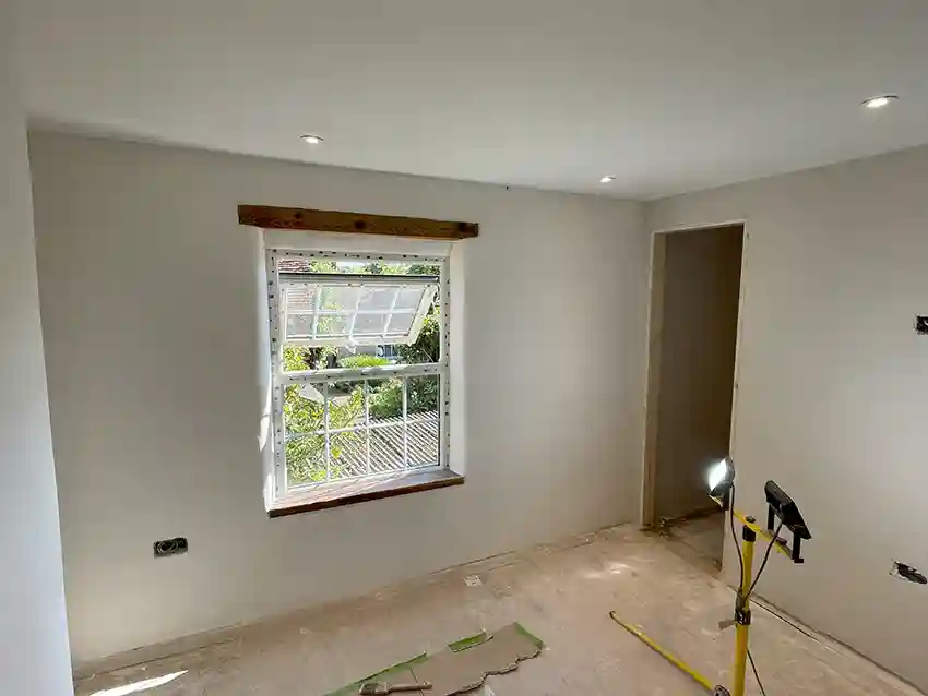 Period cottage - replace modern materials with breathable lime plaster copy